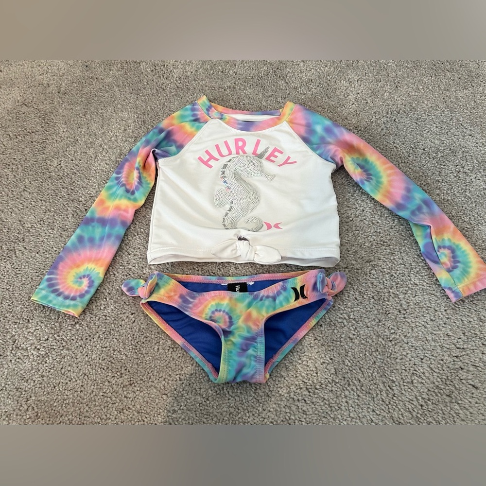 Like New Hurley 2T bathing suit